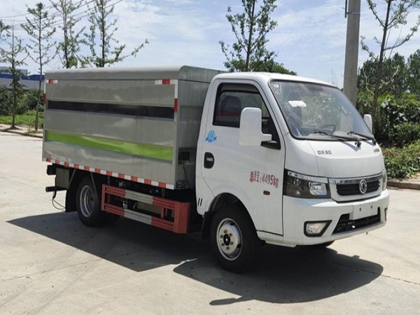 小型純電動(dòng)密閉式桶裝垃圾車(chē)